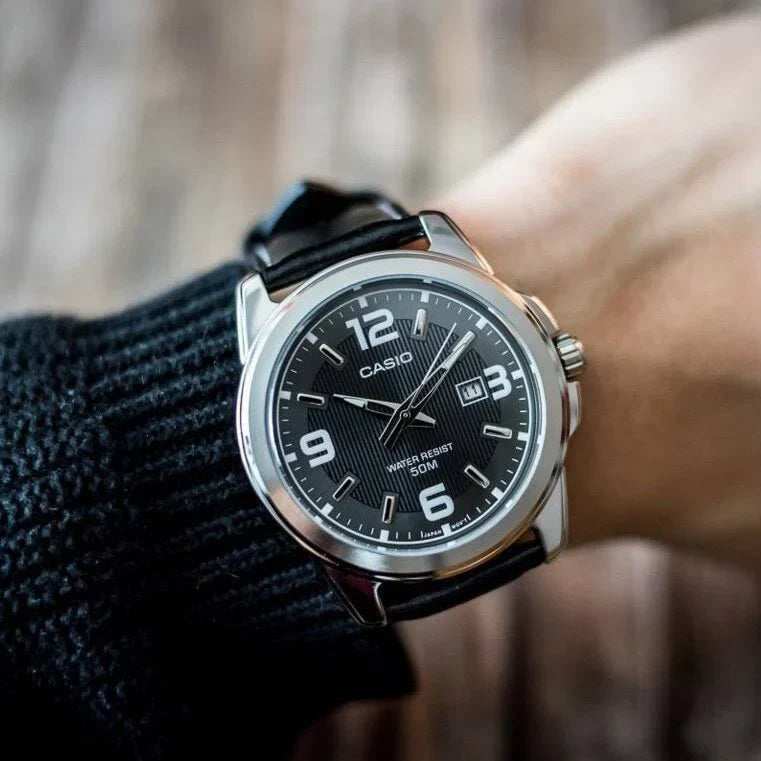 Casio Black Watch MTP-1314L-1A , Men