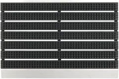 Astra Super Brush Entrance Mat 45×75 cm - Black