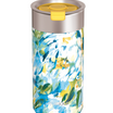 QUOKKA Thermal Coffee Tumbler 400ml - Boost Blue Peonies Design
