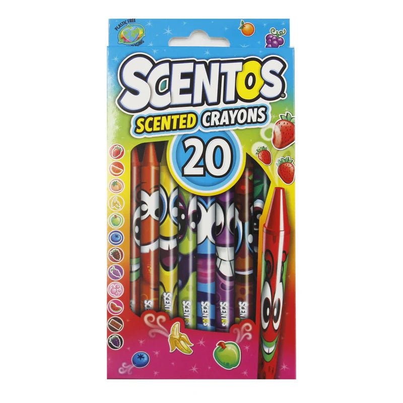 SCENTOS SCENTED CRAYONS 20