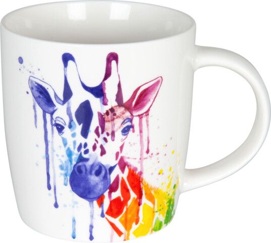 Konitz 350ml Mug – Artistic Watercolor Porcelain Cup