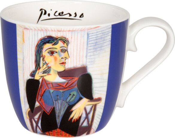 Konitz Picasso Dora Mug 425ml – Multicolor Artistic Design