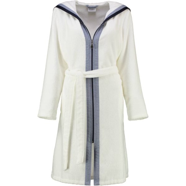 روب استحمام Cawo حجم L - أبيض ناعم وفاخر