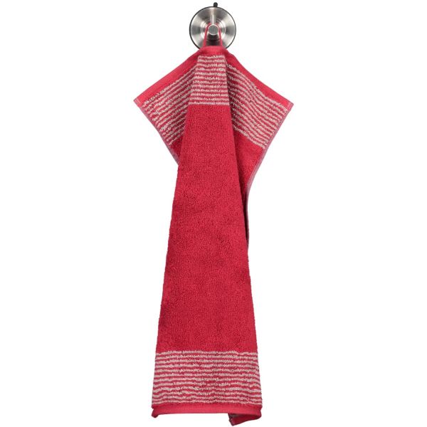 بشكير ضيوف Cawo Two-Tone 30×50 سم – أنيق وناعم