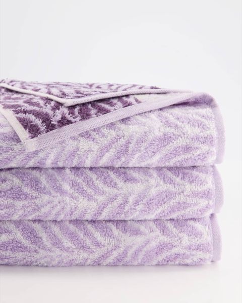 بشكير يدين 50×100 سم Cawö Noblesse بنفسجي فاخر