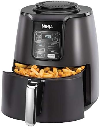 Ninja Air Fryer 4L roasts reheats dehydrates for quick - Grey