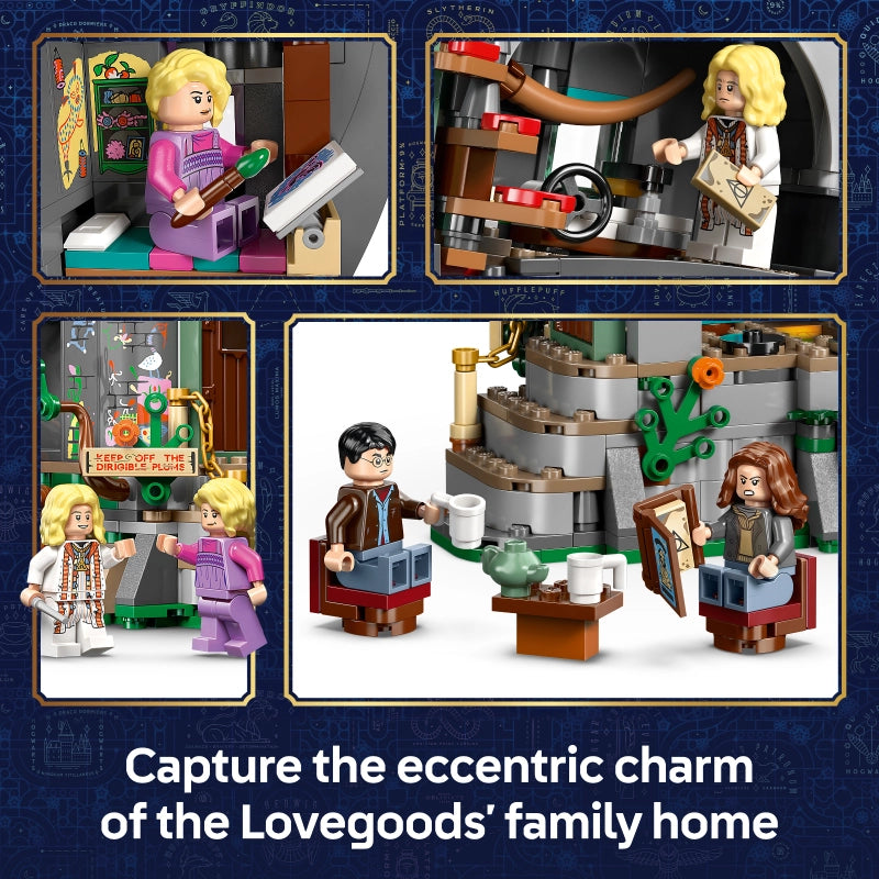 LEGO Harry Potter منزل لونا لوفغود 76467 – 764 قطعة