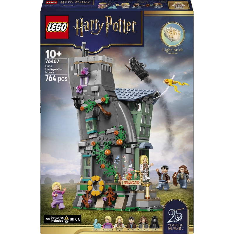 LEGO Harry Potter منزل لونا لوفغود 76467 – 764 قطعة