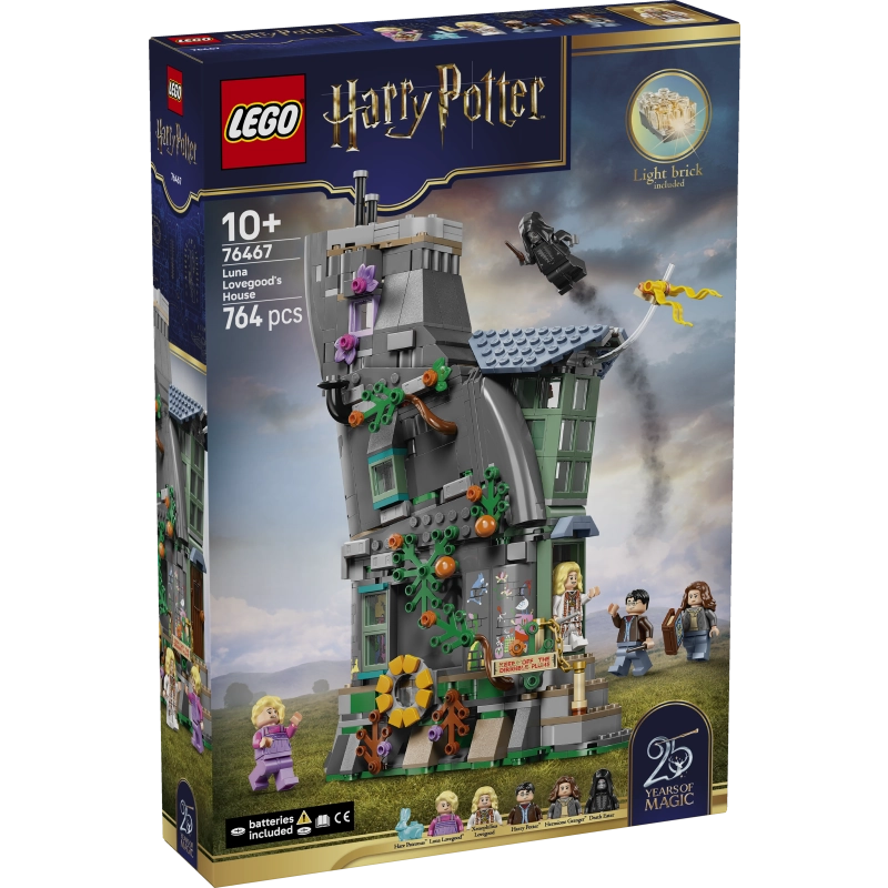 LEGO Harry Potter منزل لونا لوفغود 76467 – 764 قطعة