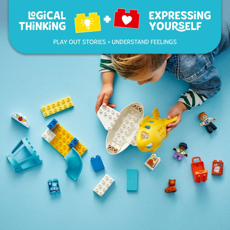 LEGO DUPLO أول رحلة للمطار 10443 – 23 قطعة