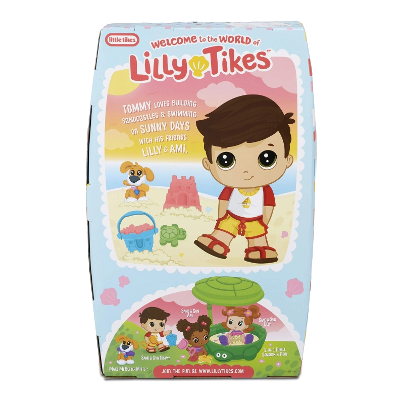 دمية شاطئ Little Tikes Tommy 12 إنش للعب الرمل
