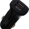 XO TZ10 12W PC Dual USB car charger for Lightning