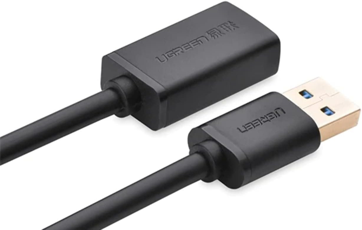 UGREEN USB 3.0 Extension Cable 0.5M – Male to Female, Black