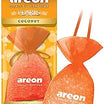 معطر هواء معلق للسيارة والمنزل من AREON Pearls I برائحة جوز الهند (عبوة من 3 قطع)