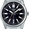 Casio Classic Analog Black Dial MTP-VD02D-1E