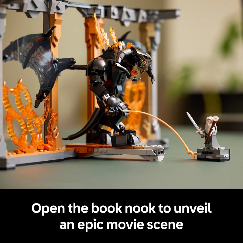LEGO Icons سيد الخواتم Balrog Book Nook 10367