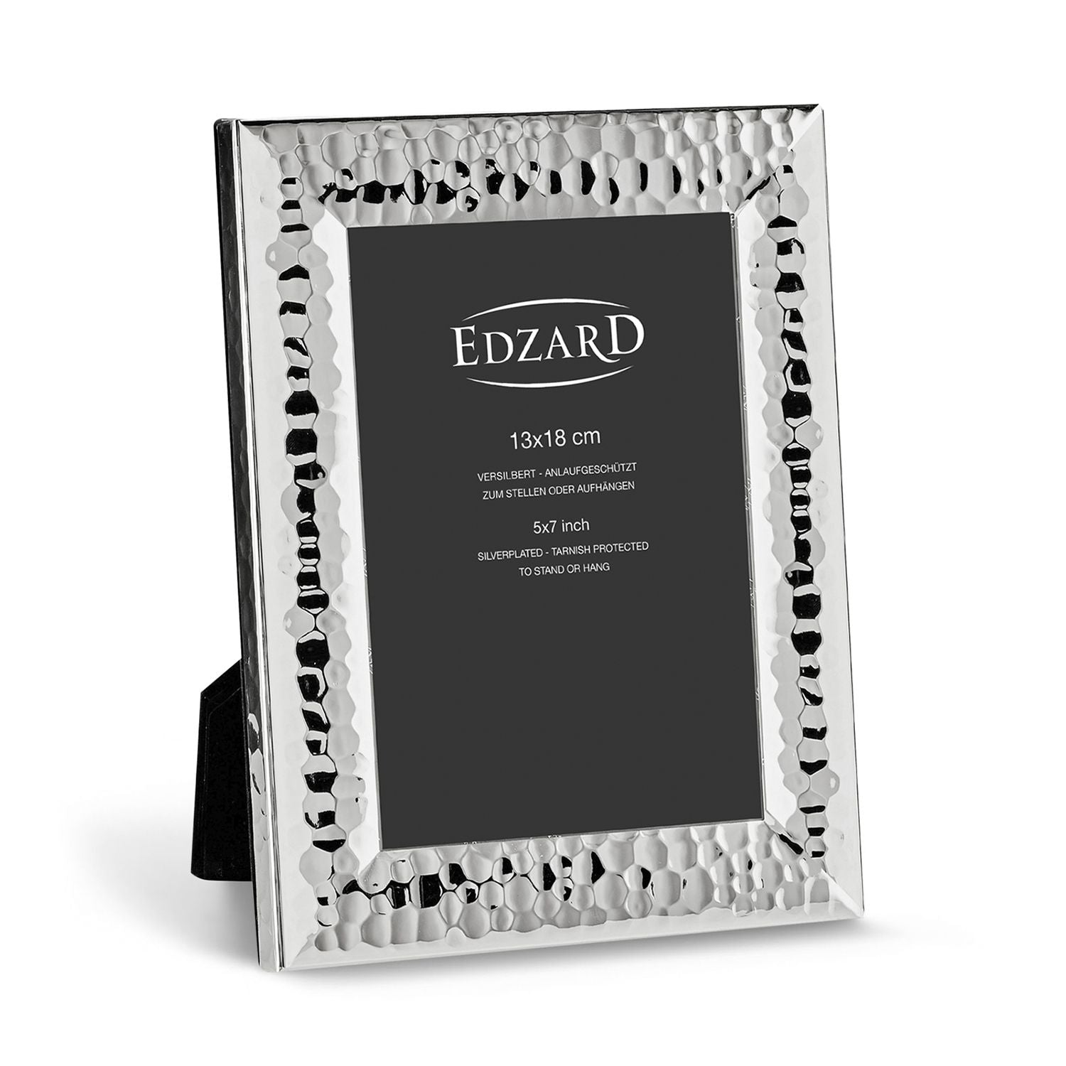 إطار صور مطلي فضة 15×20 سم من Edzard Gubbio - فاخر وأنيق