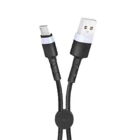 كابل USB مريح XO NB117 2.1A مع مشبك 0.25 متر