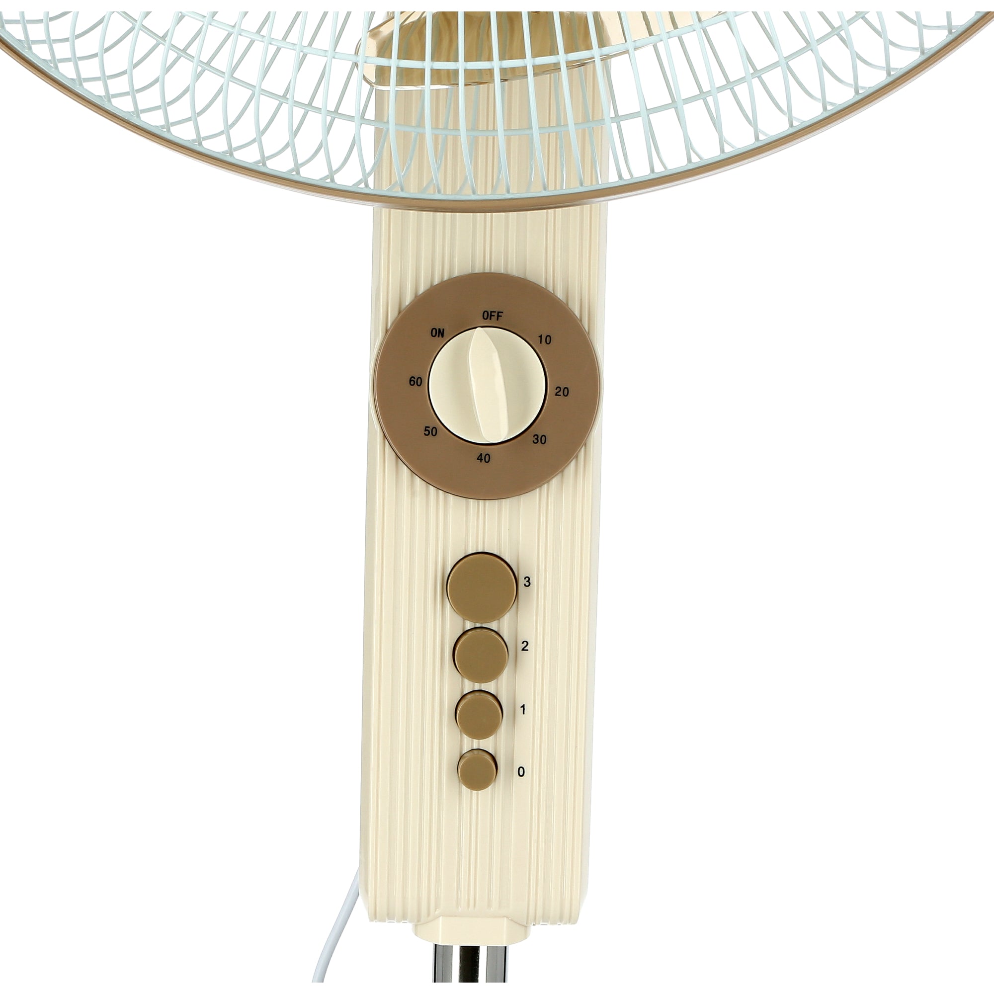 Olsenmark 18" Stand Fan with Adjustable Height & Timer