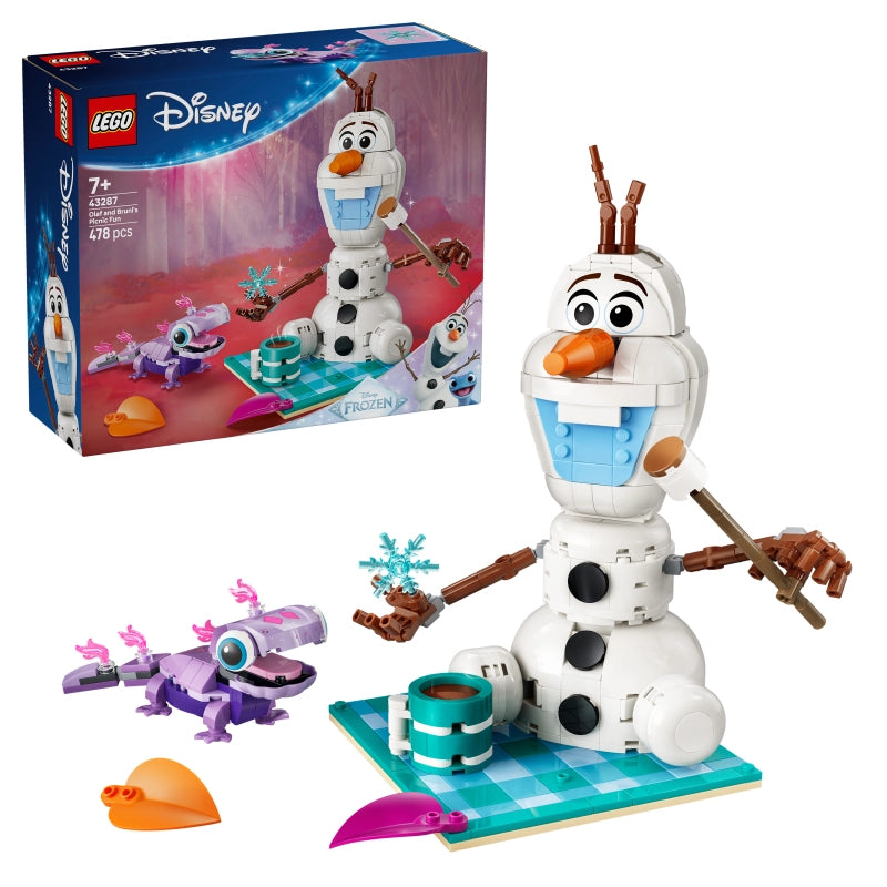 LEGO Disney أولاف وبروني 43287 – 478 قطعة