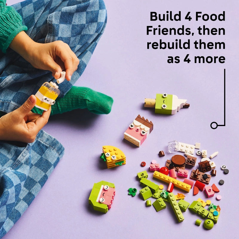 LEGO Classic Creative Food Friends – 150 Pieces | Set 11039