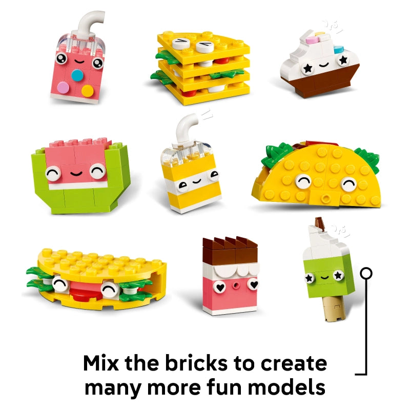 LEGO Classic Creative Food Friends – 150 Pieces | Set 11039