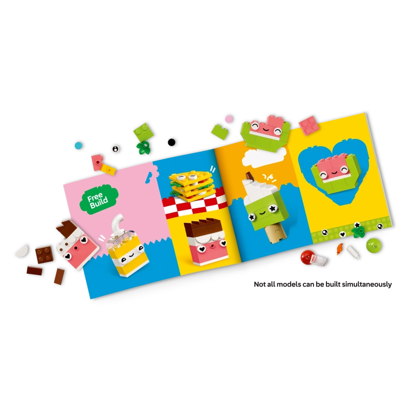 LEGO Classic Creative Food Friends – 150 Pieces | Set 11039