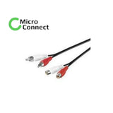 كابل MicroConnect تمديد RCA ستيريو 1.5م صوت نقي