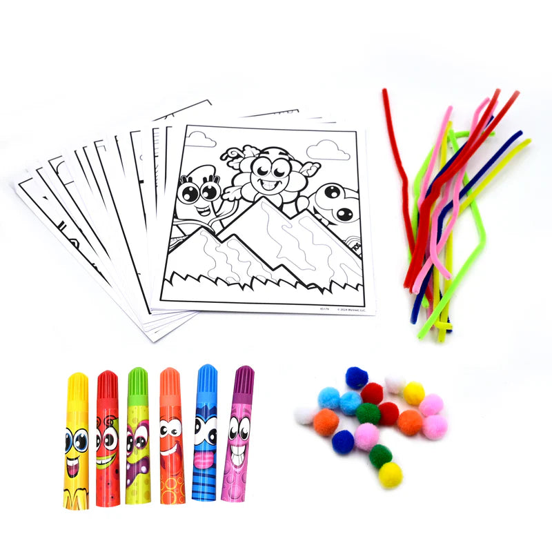 Scentos On The Go Activity Set CRAFTY PICTURES