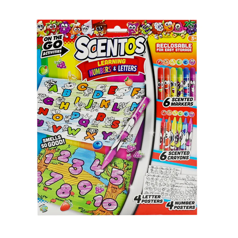Scentos On The Go – تعلم الحروف والأرقام للأطفال
