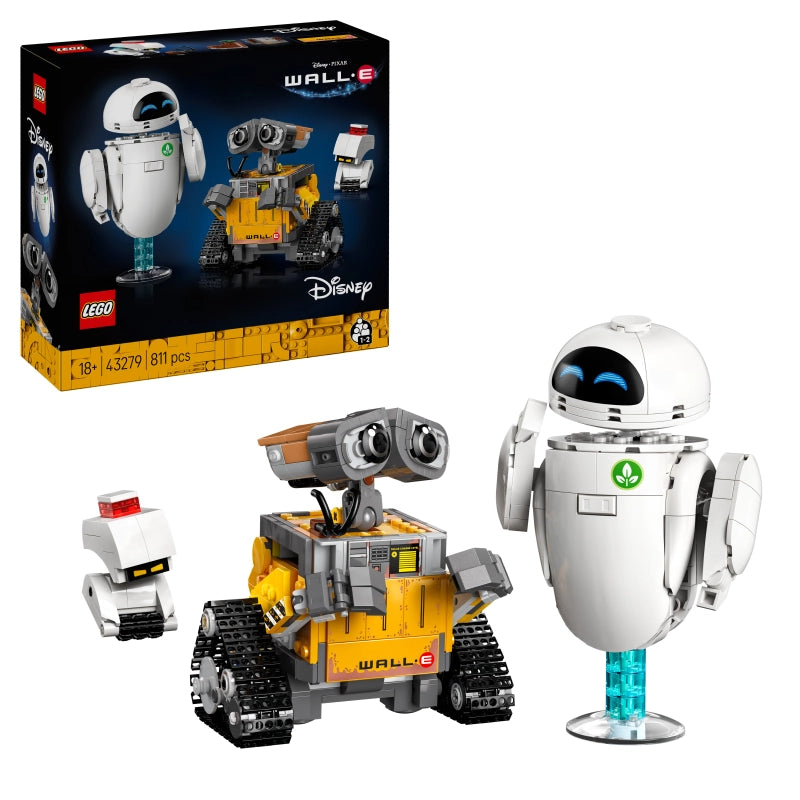 LEGO Disney WALL-E & EVE – 811 Pieces | Set 43279