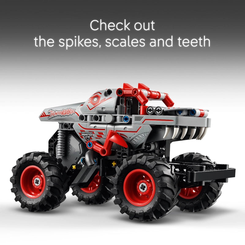 LEGO Technic Monster Jam Thunder Raurus Pull-Back – 232 Pieces | Set 42200