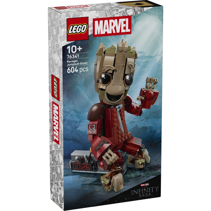 LEGO Marvel جروت القافزين 76341 – 604 قطعة