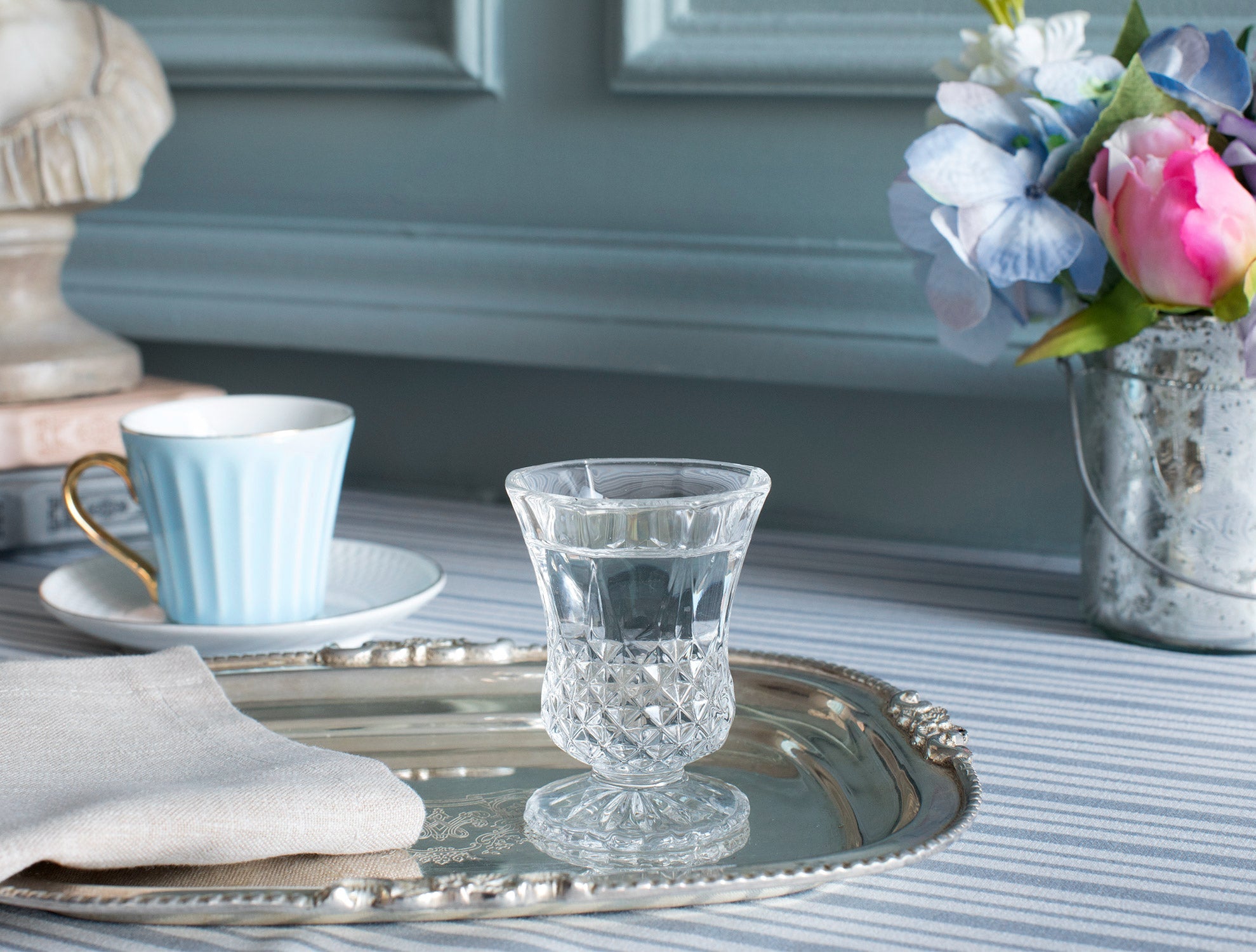 Audrey 4-piece Footed Coffee Side Set - Madame Coco JO