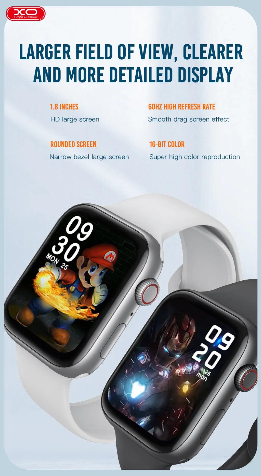 ساعة XO W7 Pro الذكية للاتصال الرياضي