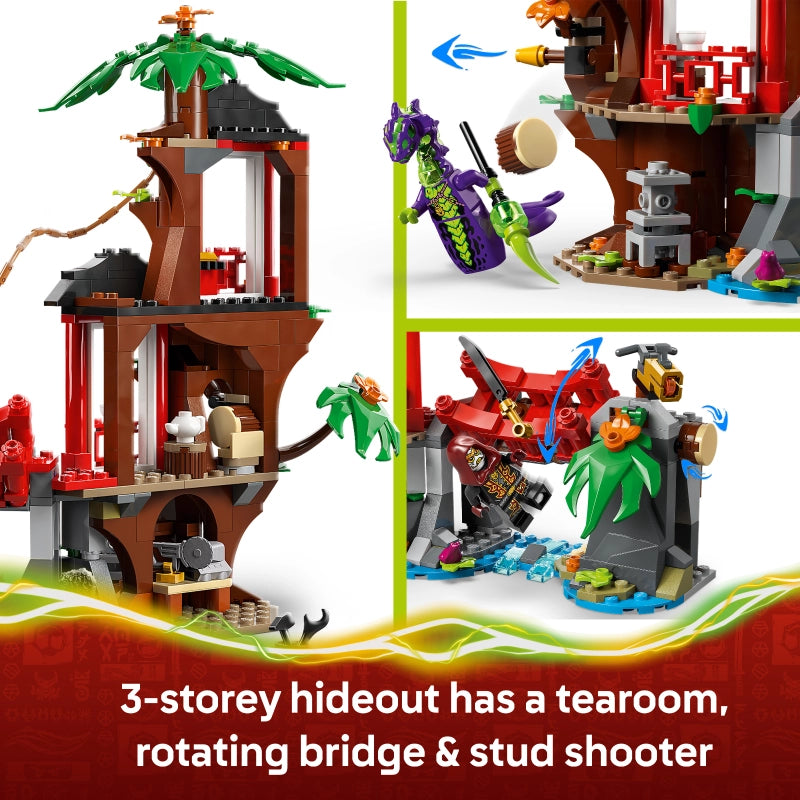 LEGO NINJAGO معركة بيت الشجرة 71857 – 642 قطعة