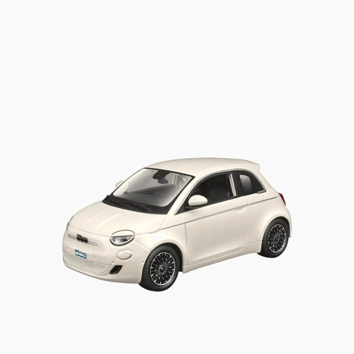 Maisto Bburago Car Fiat 500E (2023) Blue Die-Cast Model Car – 1:24 Scale