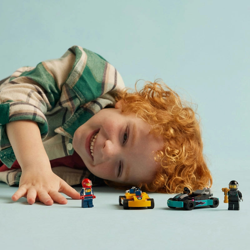 LEGO City Go-Karts & Race Drivers – 99 Pieces | Set 60400
