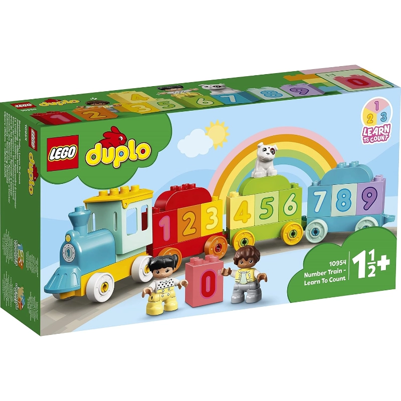 LEGO DUPLO قطار الأرقام 10954 – تعلم العد 23 قطعة