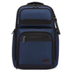 Lenovo ThinkPad Executive 16″ Backpack – Navy Ballistic Fabric, Leather Accents & Padded Laptop Compartment
