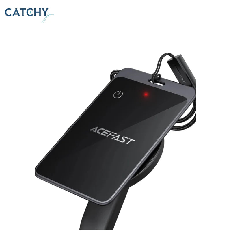 ACEFAST S3 Metal Card Smart Tracker – Apple Find My | IP68 Waterproof | Aluminum Alloy | 3-Month Battery | 30m Bluetooth