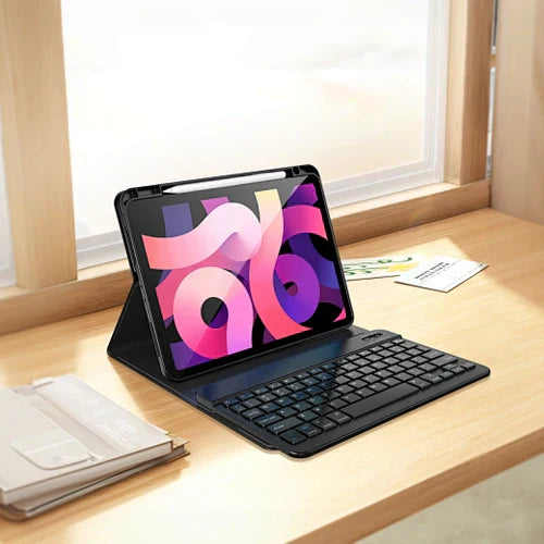 حافظة لوحة مفاتيح ويوو 3 في 1 + قلم لجهاز iPad Air 13 بوصة