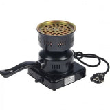SUKANY 1000 Watts Charcoal Camping Electric Stove Coal Burner 220V - Black