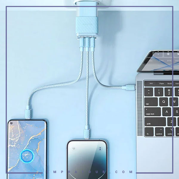 شاحن مكدودو ميني السريع 67 وات بتقنية جان تكنولوجي