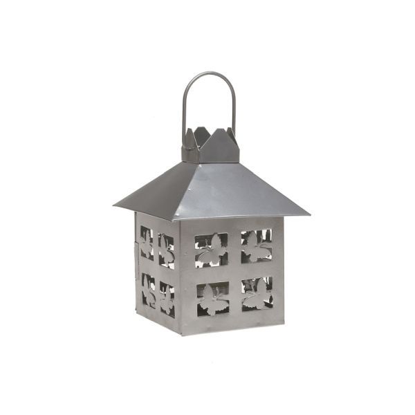 فانوس حامل شموع صغيرة مزخرف بفراشات من برايسز