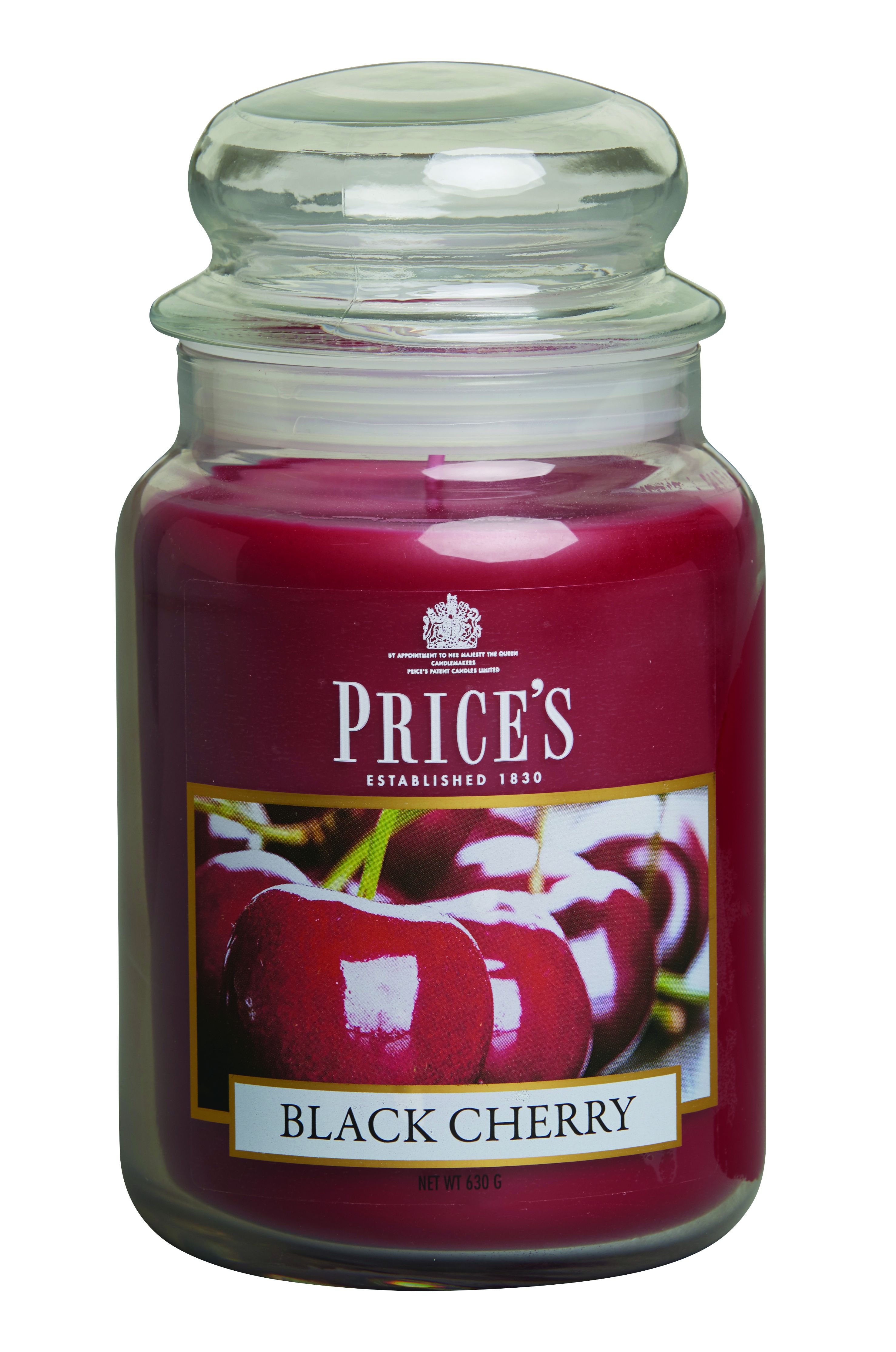 Price’s Large Scented Candle Jar with Lid – Long-Lasting Aroma