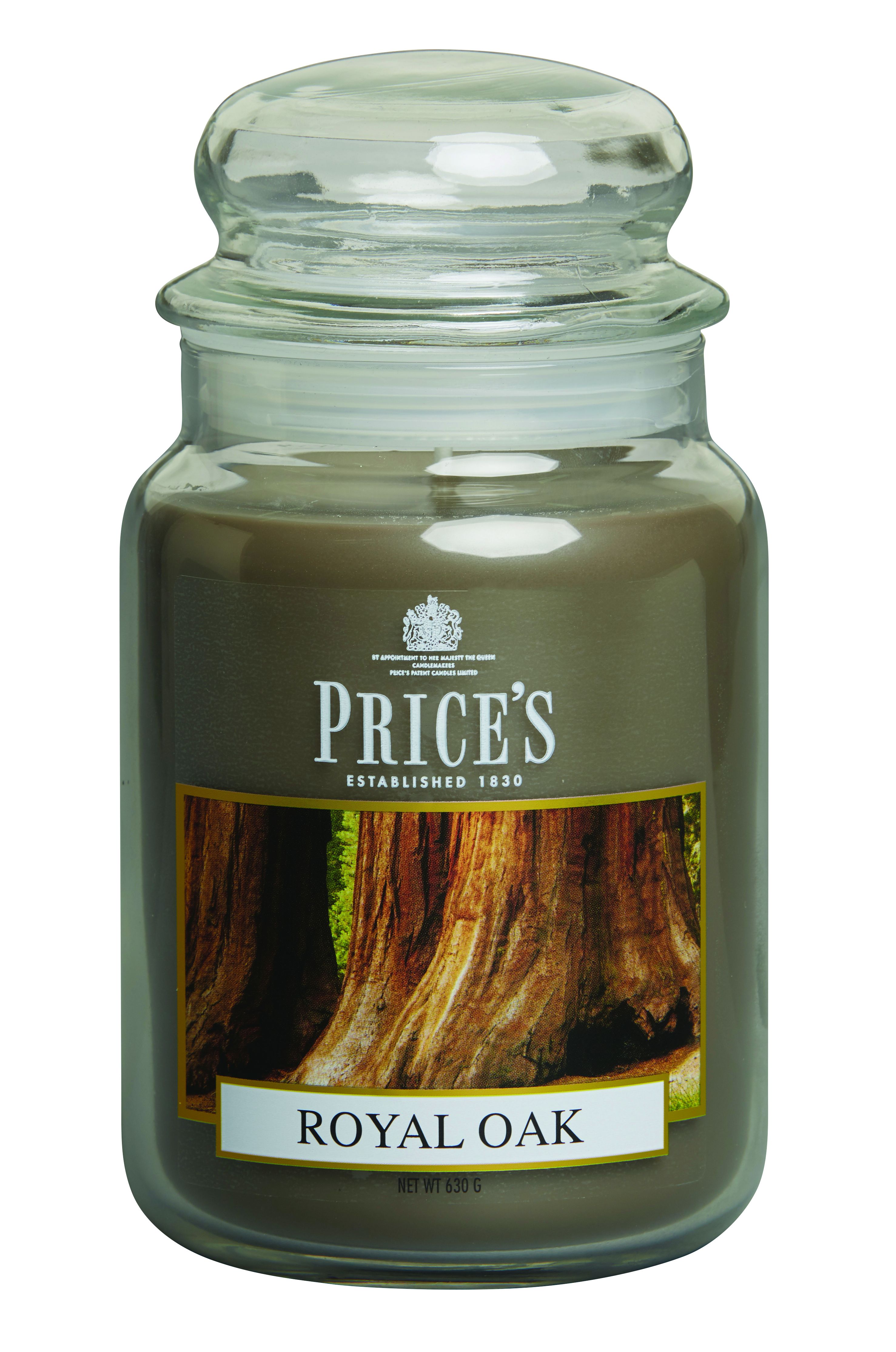 Price’s Large Scented Candle Jar with Lid – Long-Lasting Aroma