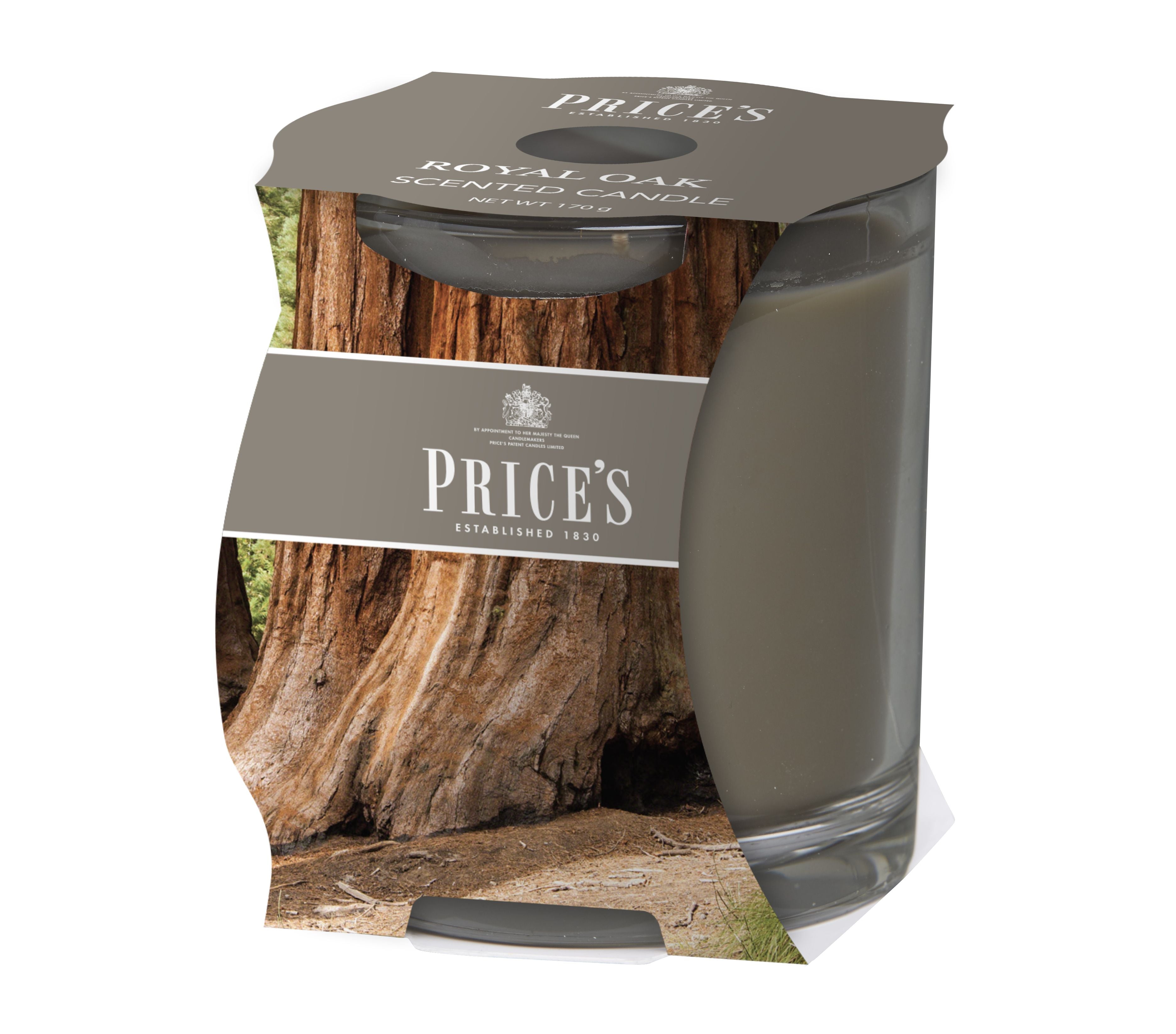 Price’s Cup Scented Candle – Elegant Glass & Rich Aroma