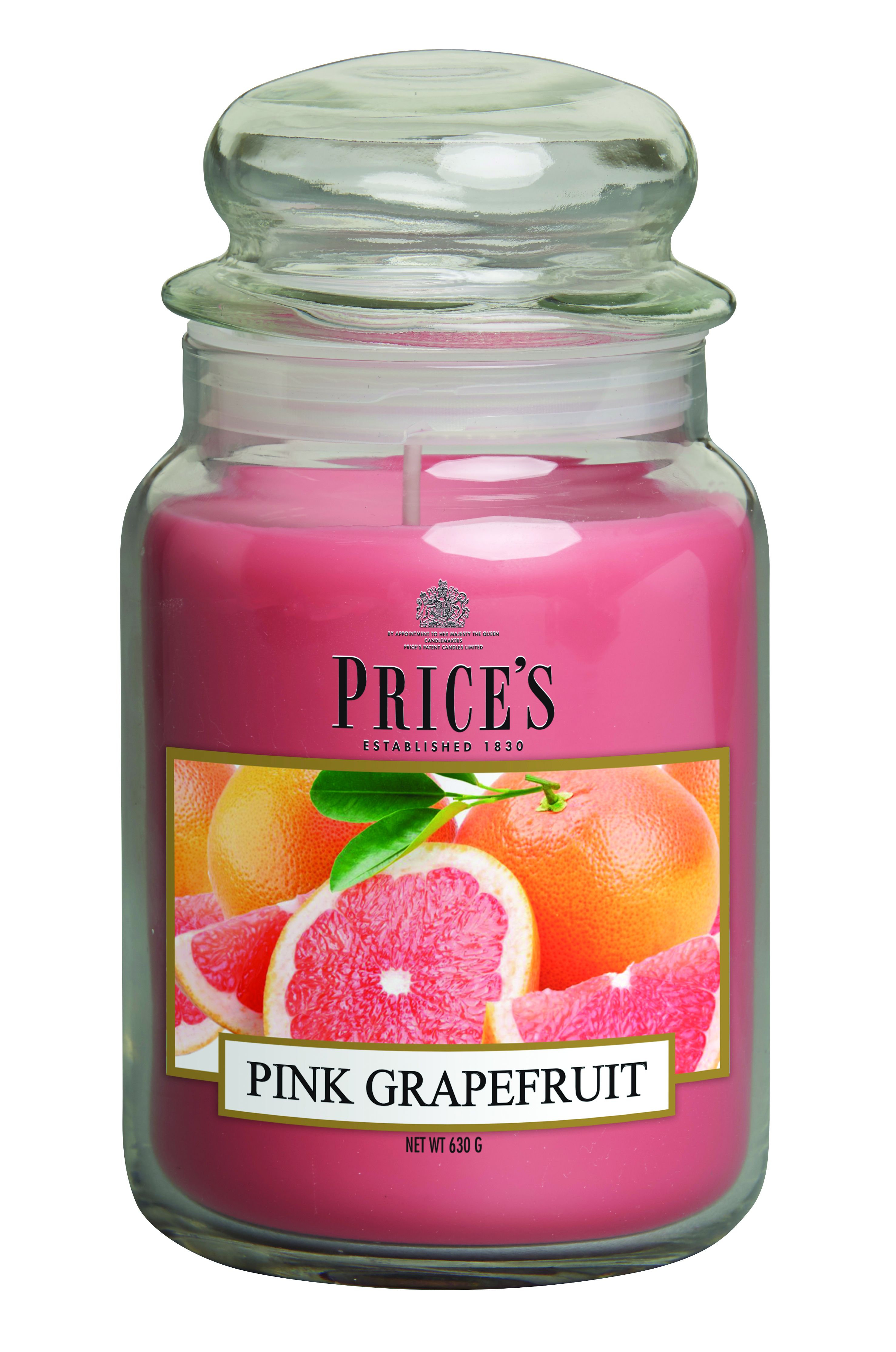Price’s Large Scented Candle Jar with Lid – Long-Lasting Aroma