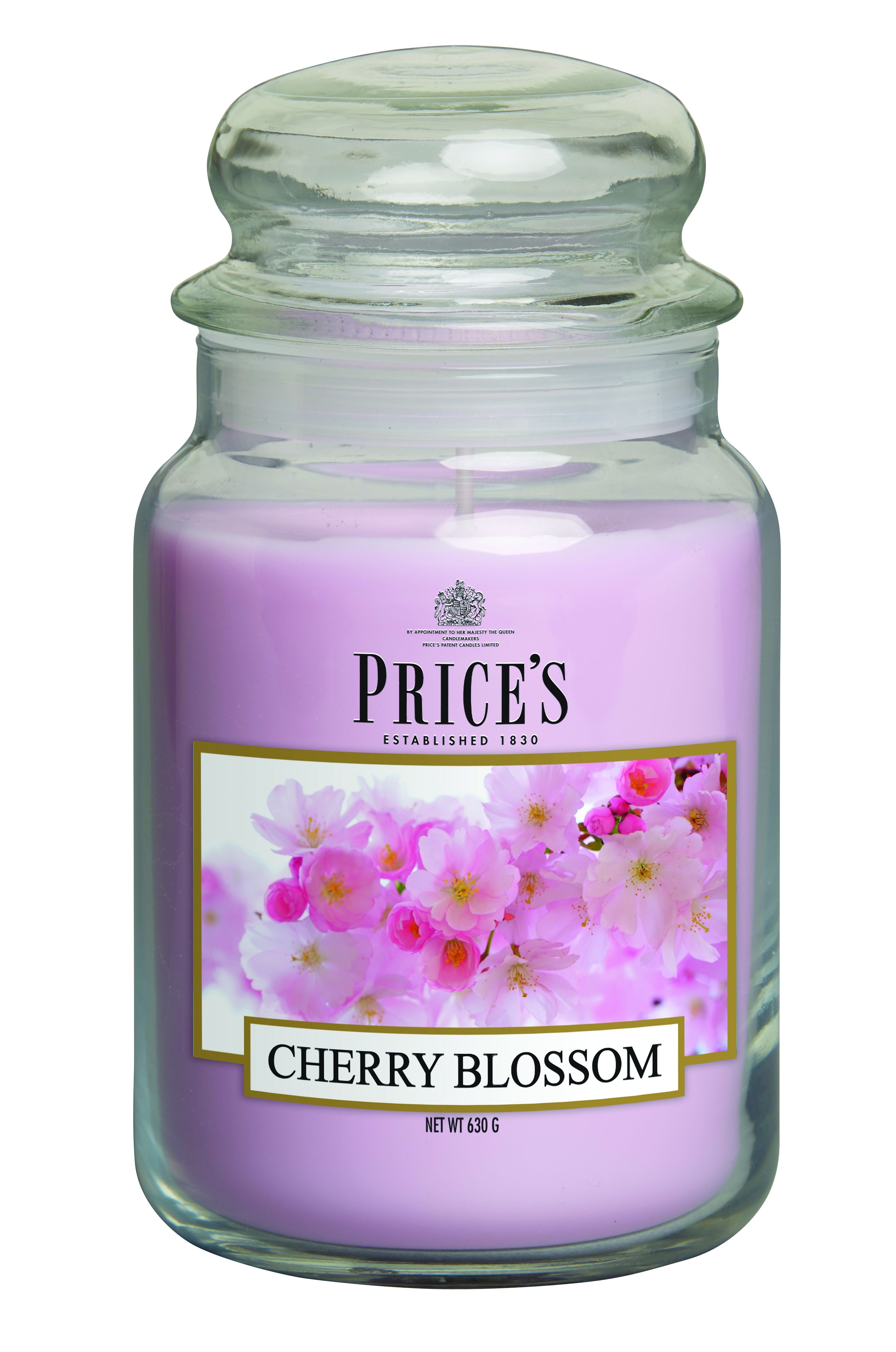 Price’s Large Scented Candle Jar with Lid – Long-Lasting Aroma